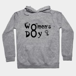 happy women's day , a cute women' day ,Design Hoodie